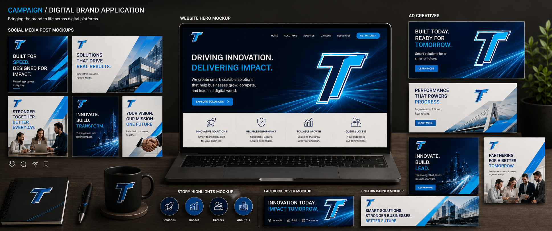 Brand proposition banner