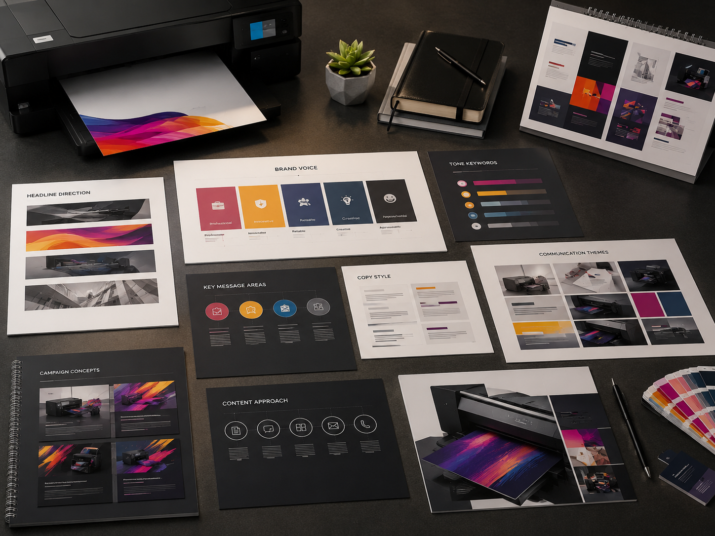 Brand tone of voice and messaging exploration