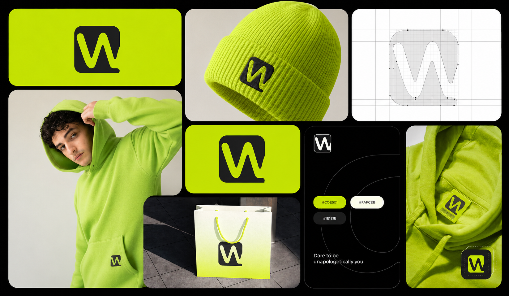 Brand identity showcase