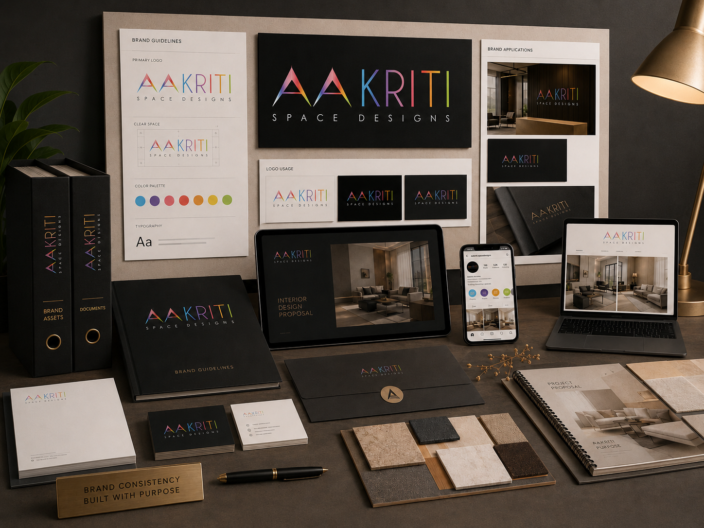 Brand management system across digital and print applications
