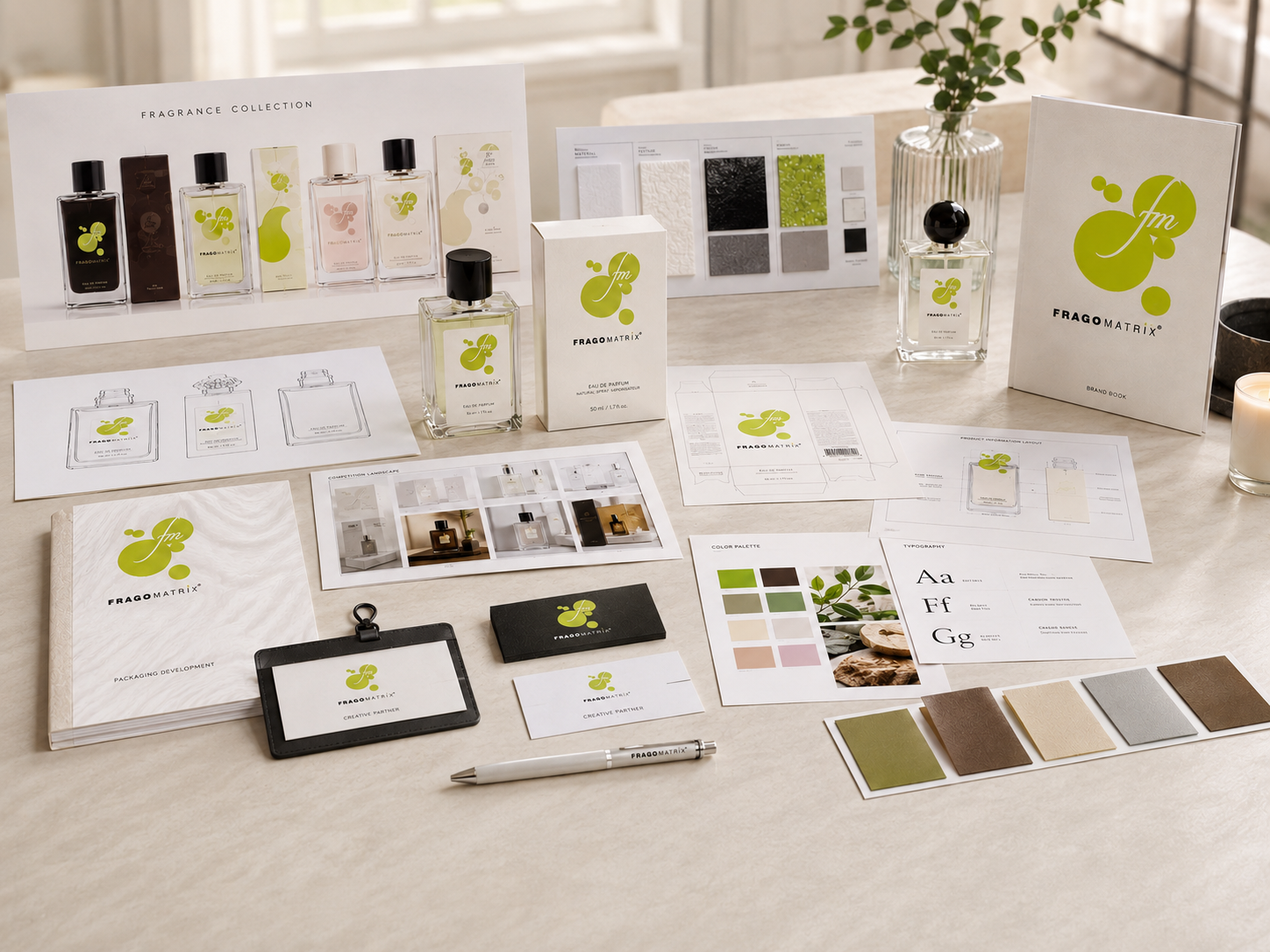 Premium product label and box packaging design