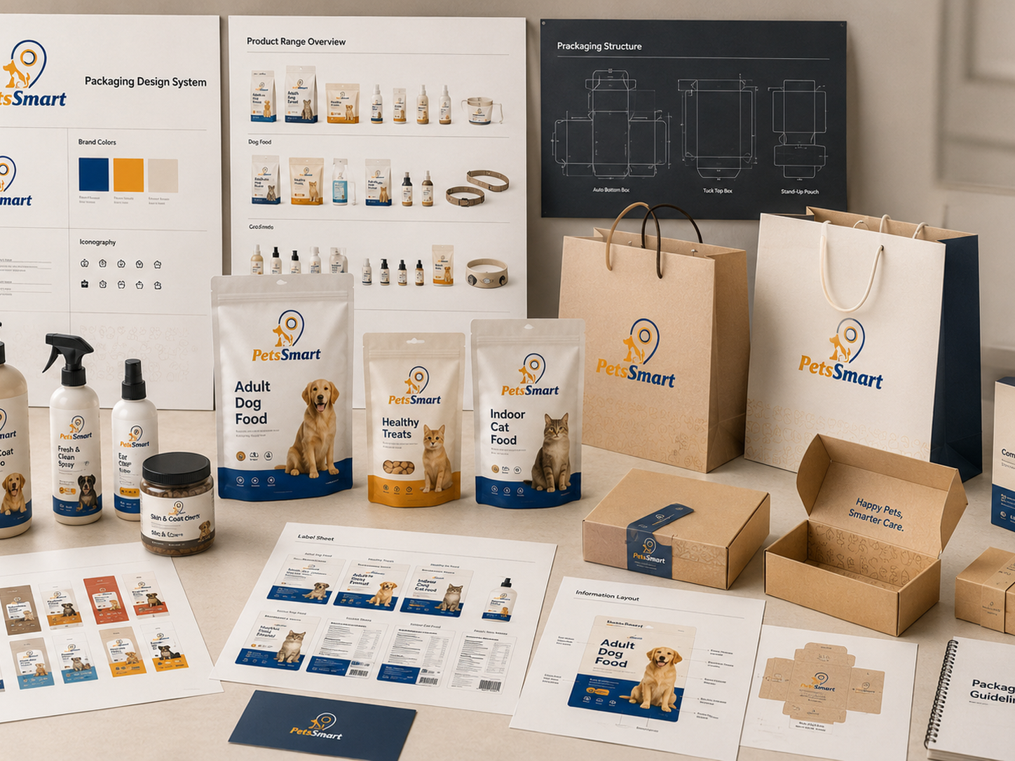 Brand packaging application across products