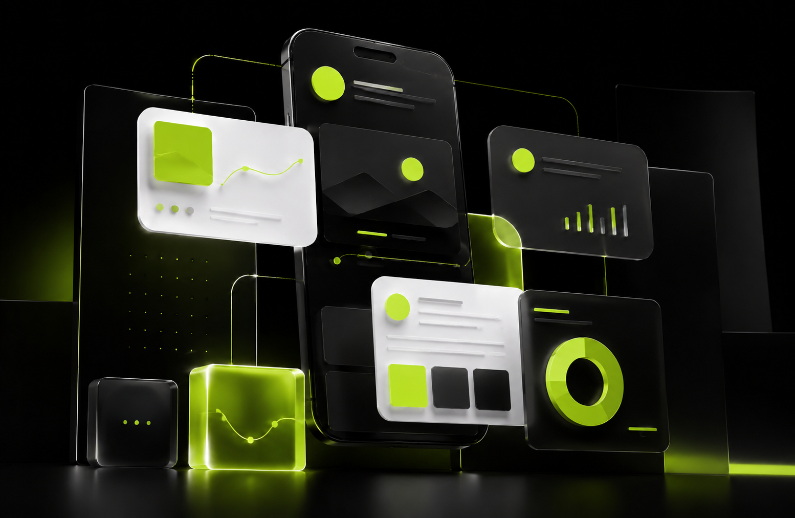 Campaign and digital communication design board